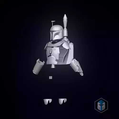 Boba Fett Armor 3D print model