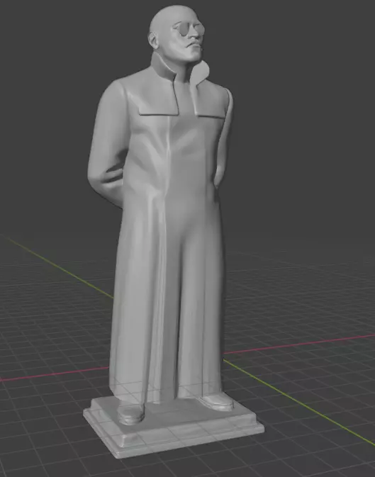 Laurence Fishburne Morpheus 3D print model_19