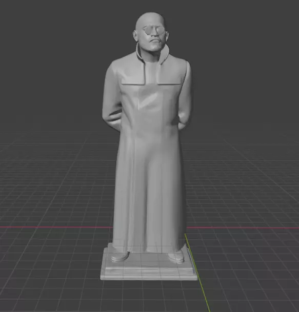 Laurence Fishburne Morpheus 3D print model_11