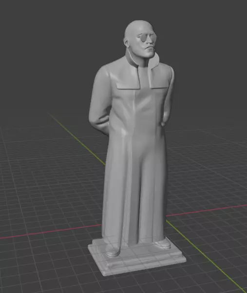 Laurence Fishburne Morpheus 3D print model_18
