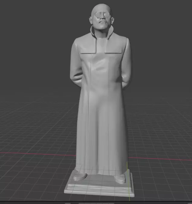 Laurence Fishburne Morpheus 3D print model_1
