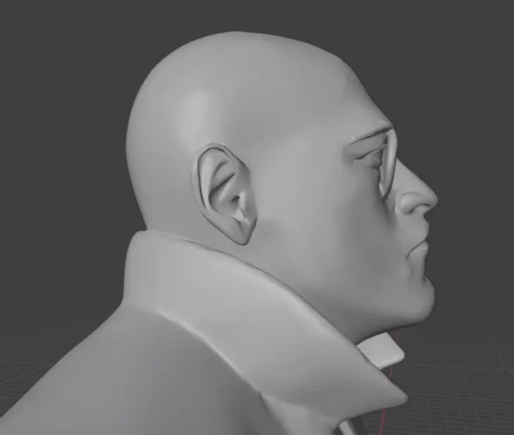 Laurence Fishburne Morpheus 3D print model_8