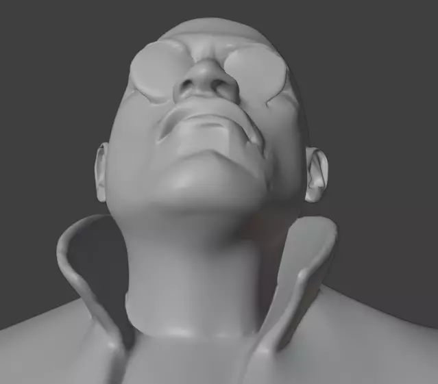 Laurence Fishburne Morpheus 3D print model_9