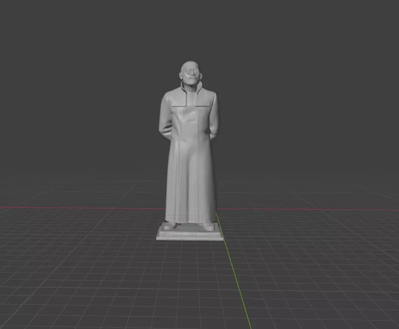 Laurence Fishburne Morpheus 3D print model_0