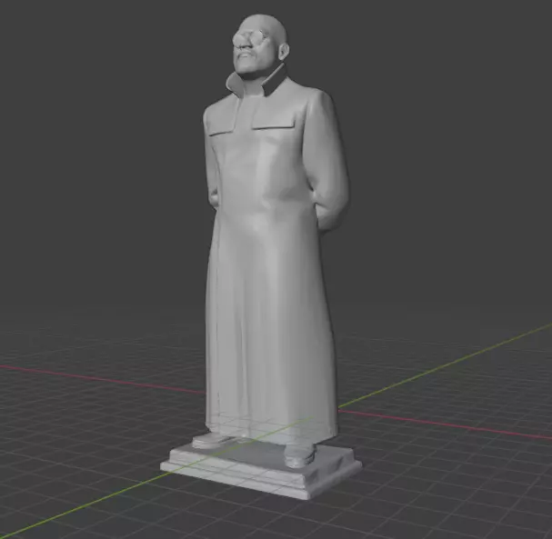 Laurence Fishburne Morpheus 3D print model_25