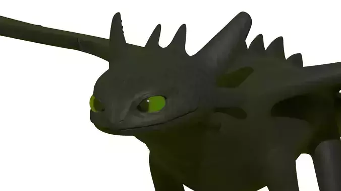 Toothless Model dragon