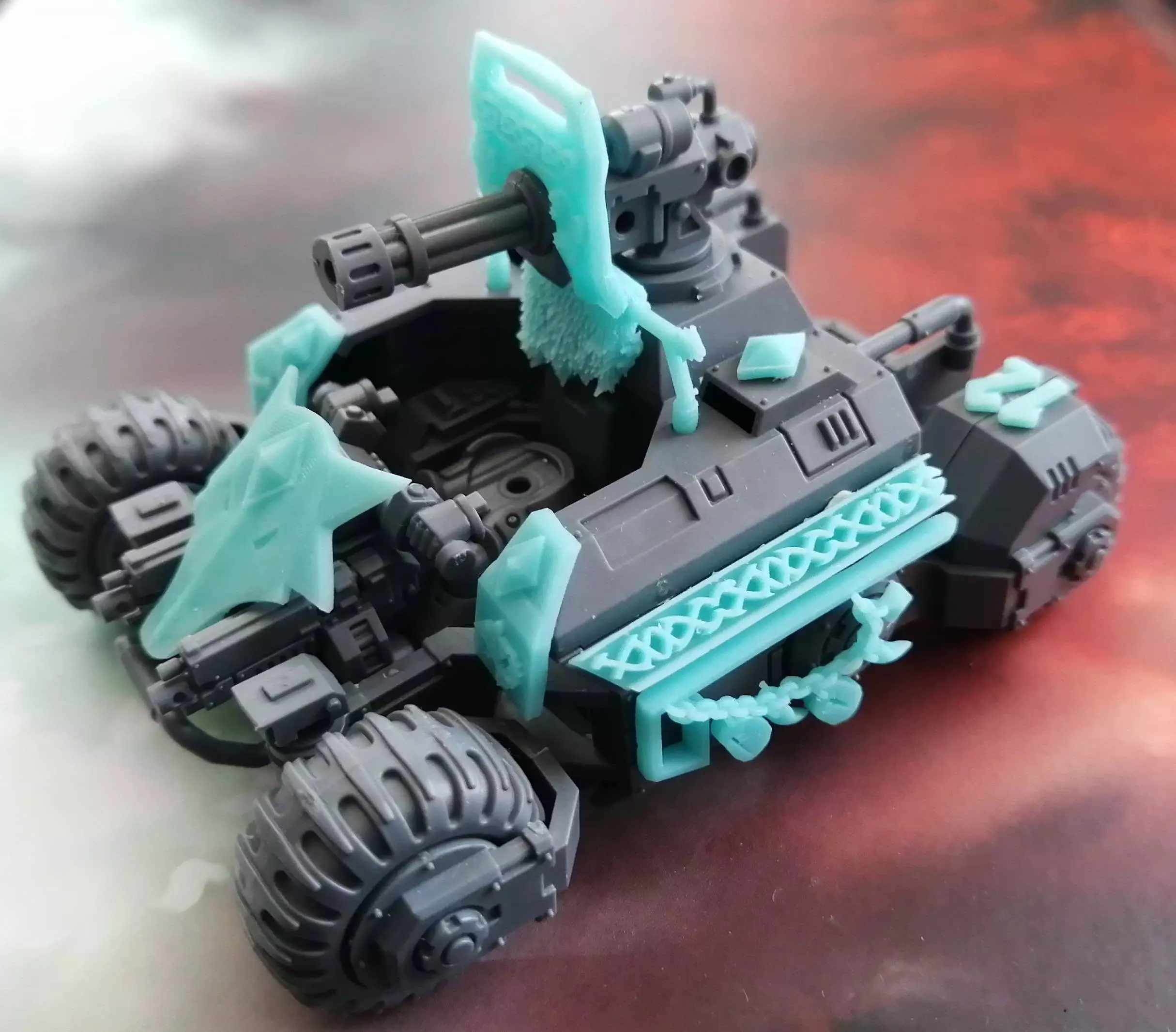Wolf viking space marine ATV upgrades 3D print model_0