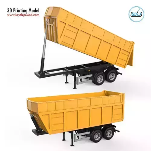 Dumper Trailer V1 3D print model