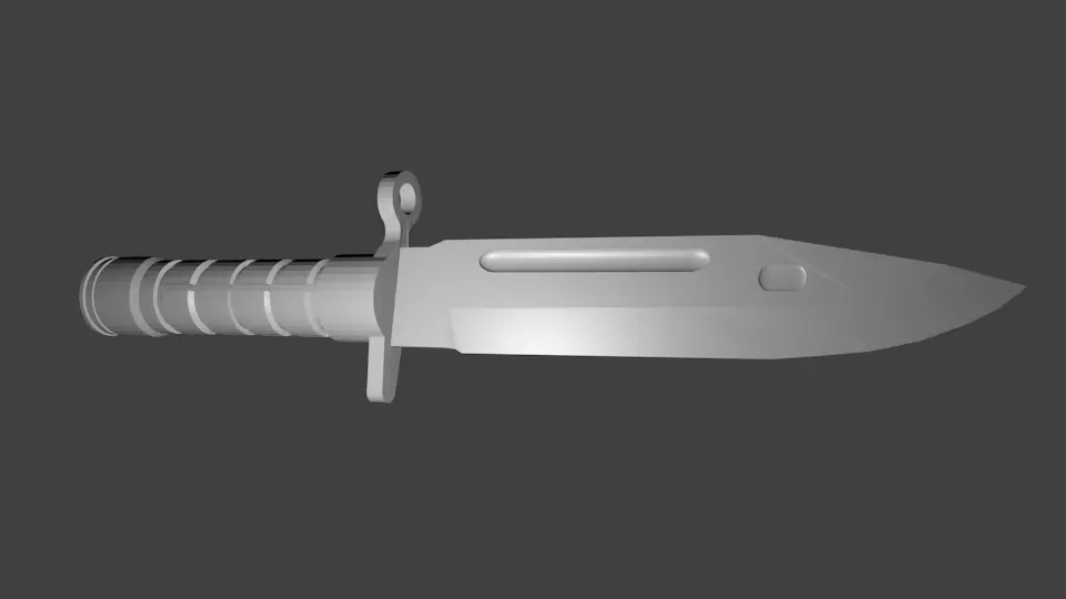 CUCHILLO COMBATE Free 3D model