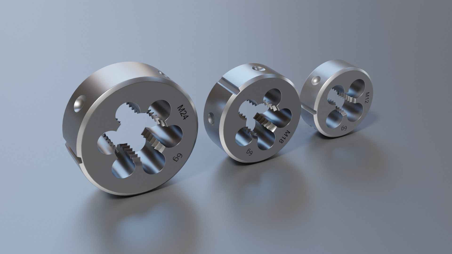 Taps and Dies 3D model_2