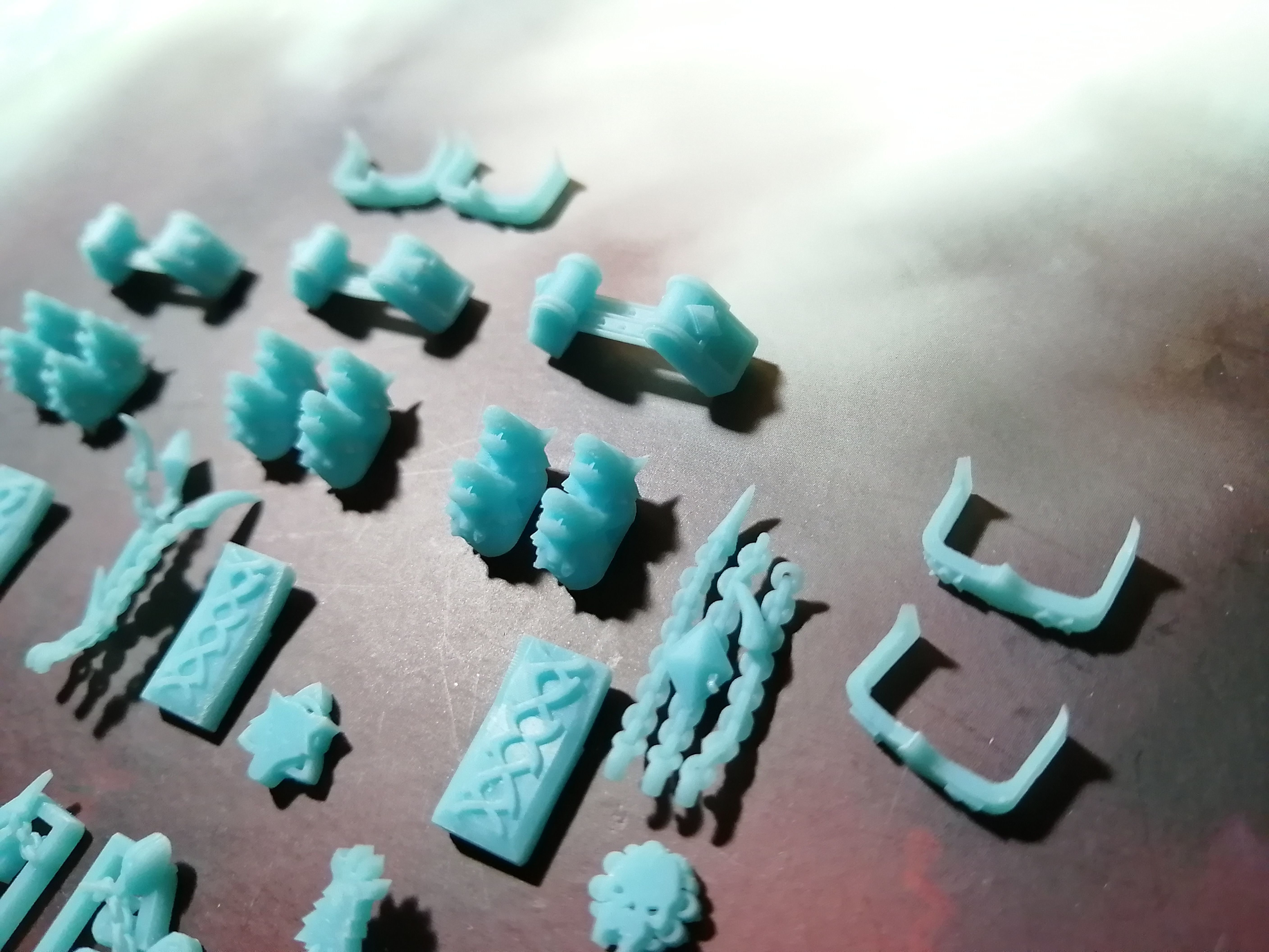 Space viking wolf bike upgrades 3D print model_3