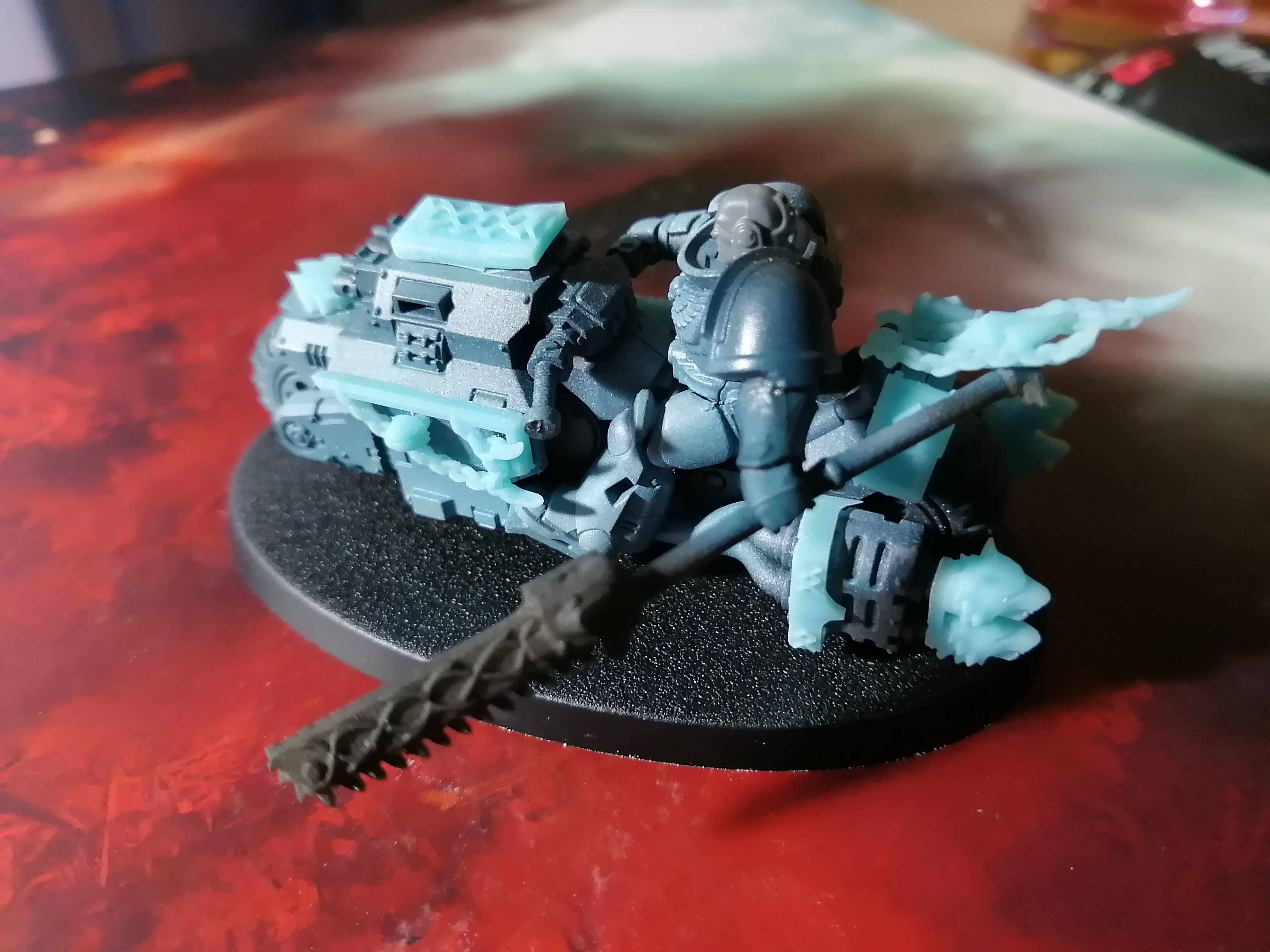 Space viking wolf bike upgrades 3D print model_5