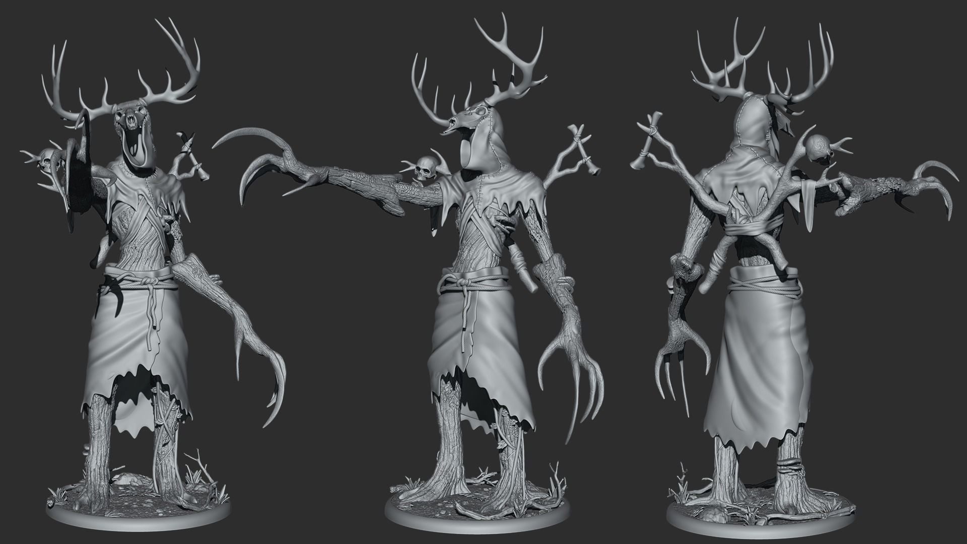 Leshen - The Witcher 3 3D print model_3