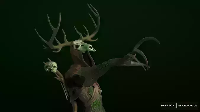 Leshen - The Witcher 3 3D print model