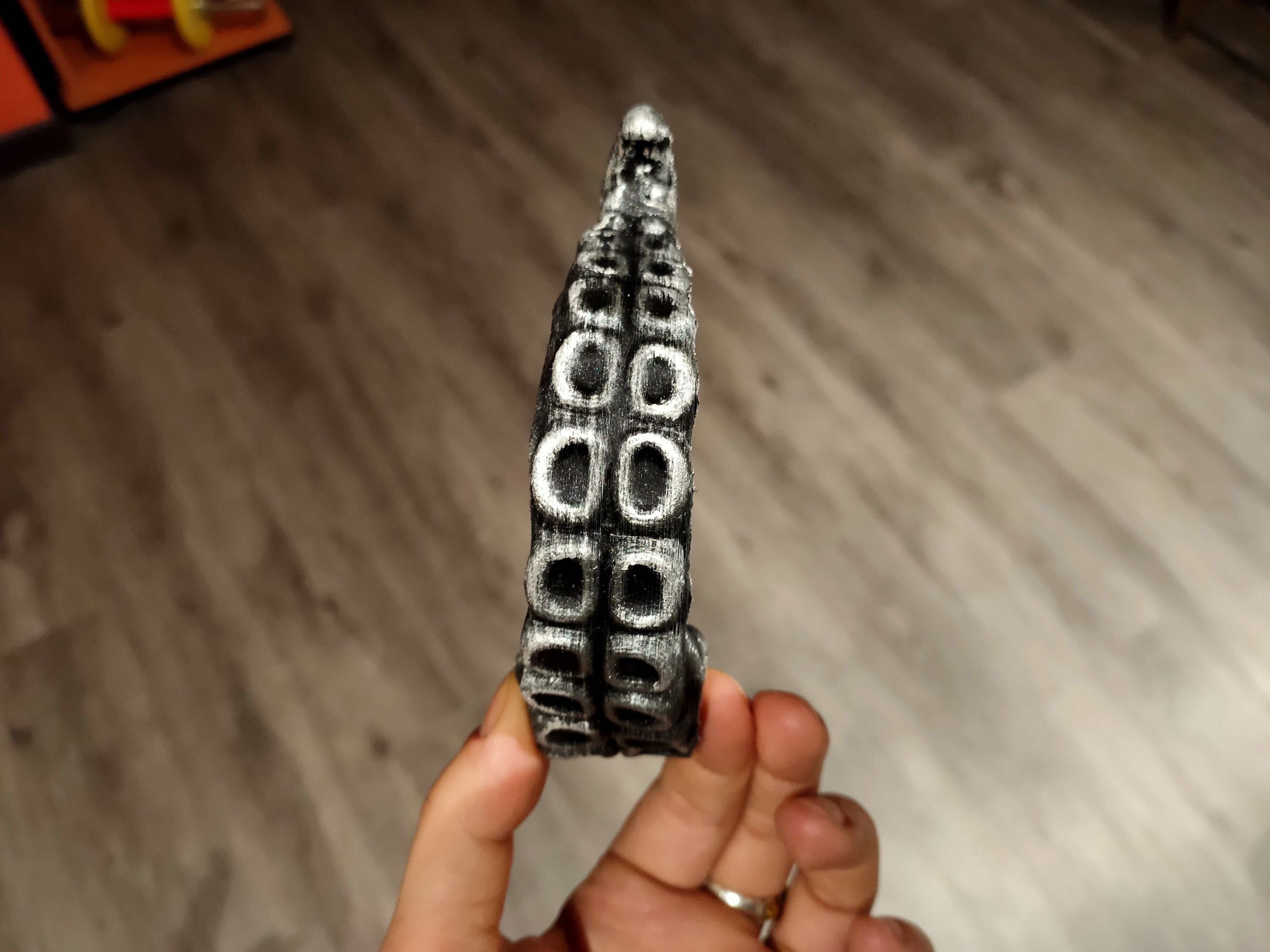 tentacle door stop 3D print model_1