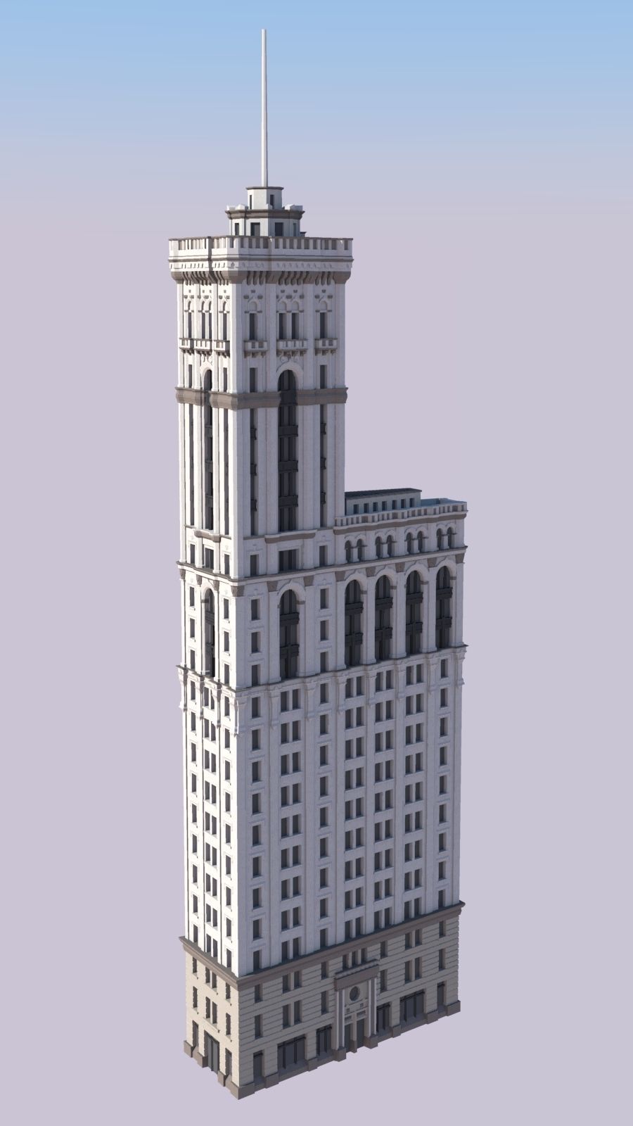 One Times Square 3D print model_4