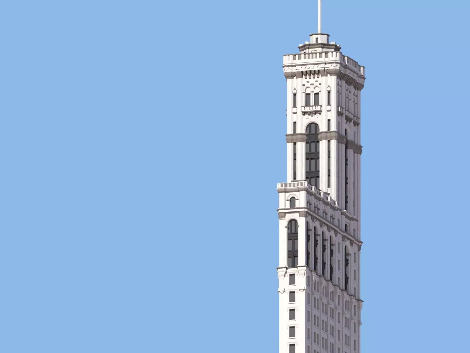 One Times Square 3D print model_0