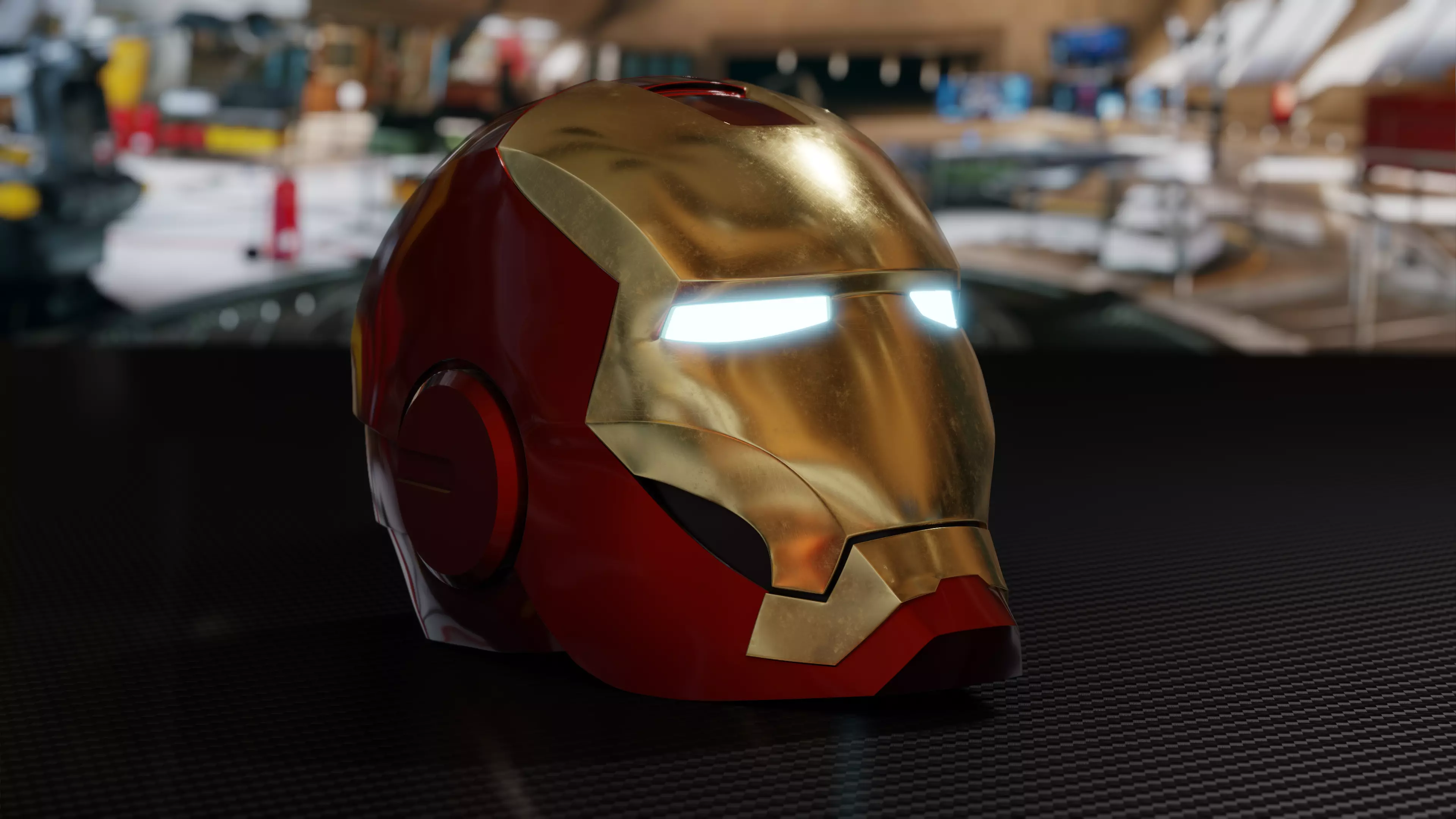 Iron Man helmet 3D model