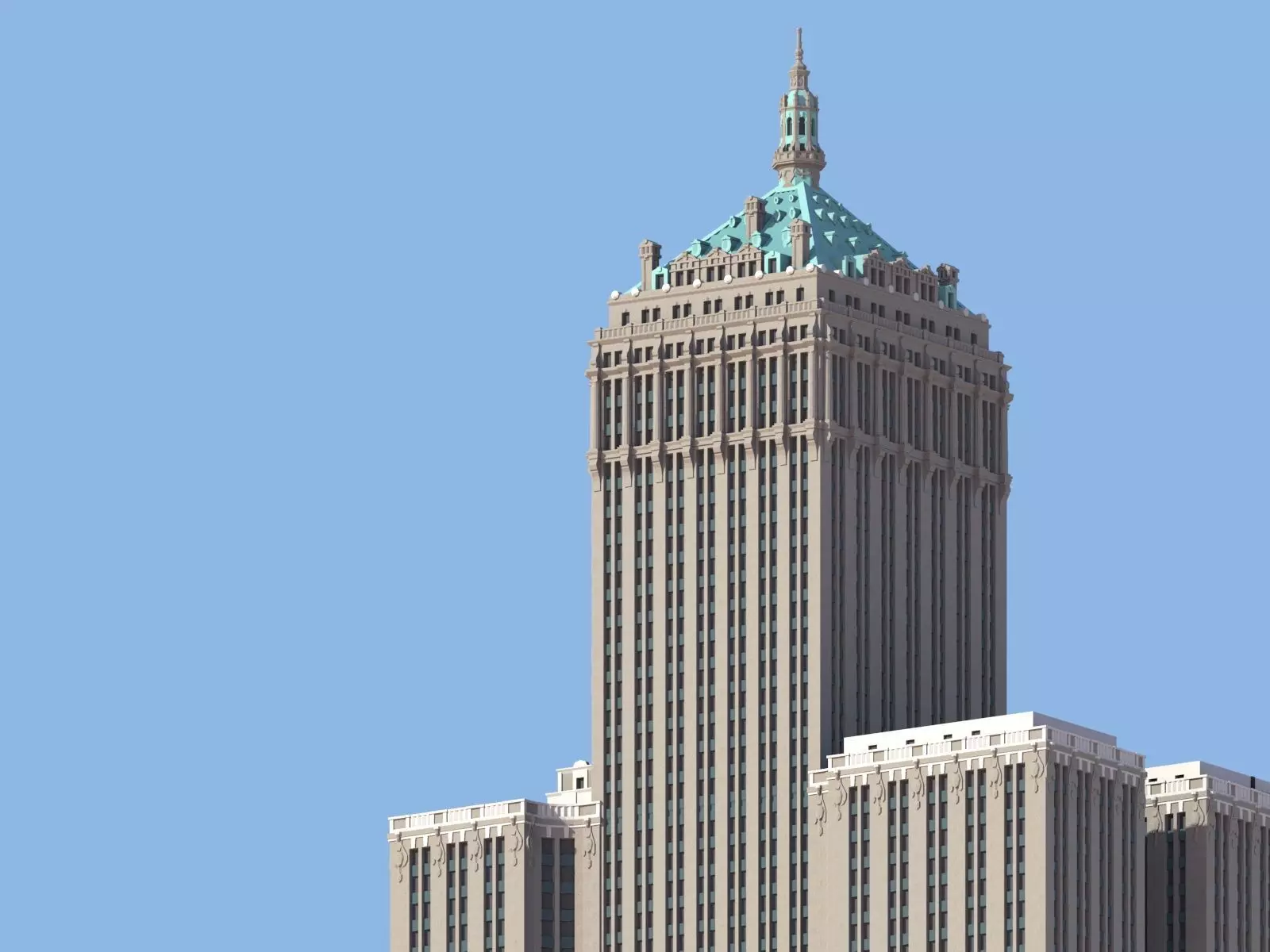 Helmsley Building 3D print model_0