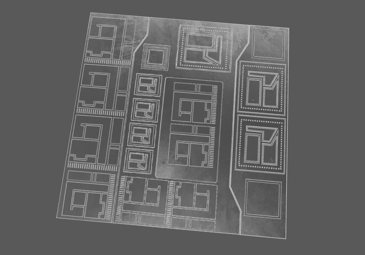 space station modular pack 3D model_16