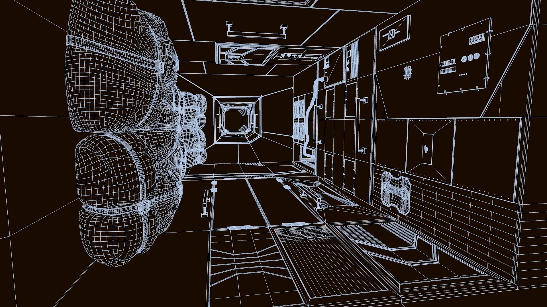 space station modular pack 3D model_7