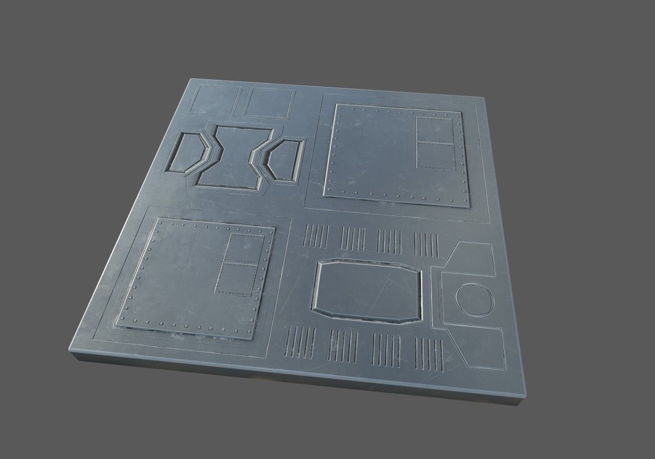 space station modular pack 3D model_142