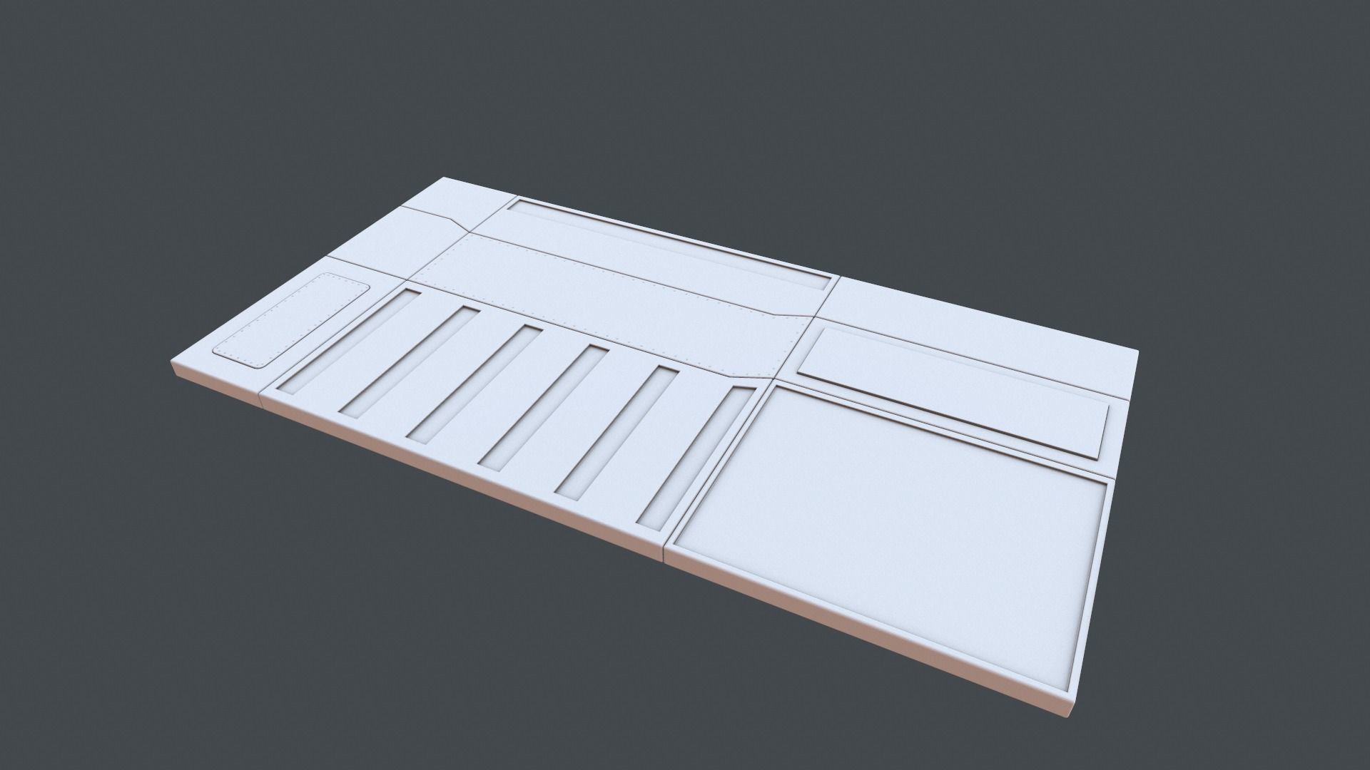 space station modular pack 3D model_41