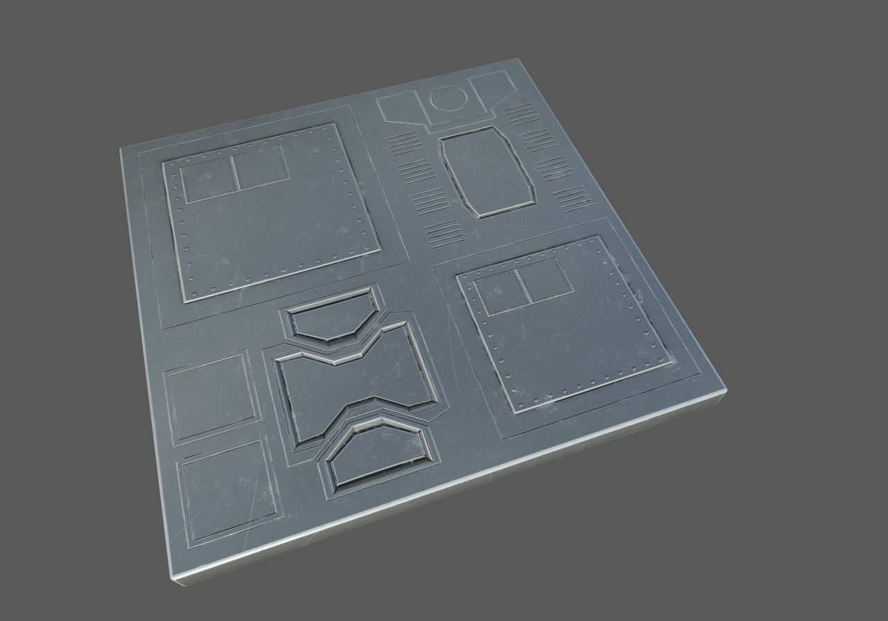 space station modular pack 3D model_145