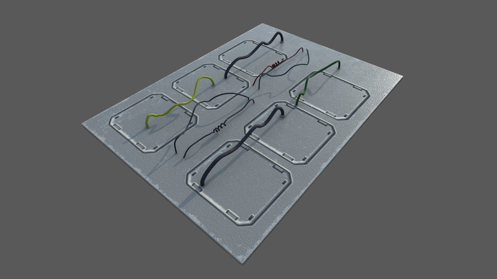 space station modular pack 3D model_50