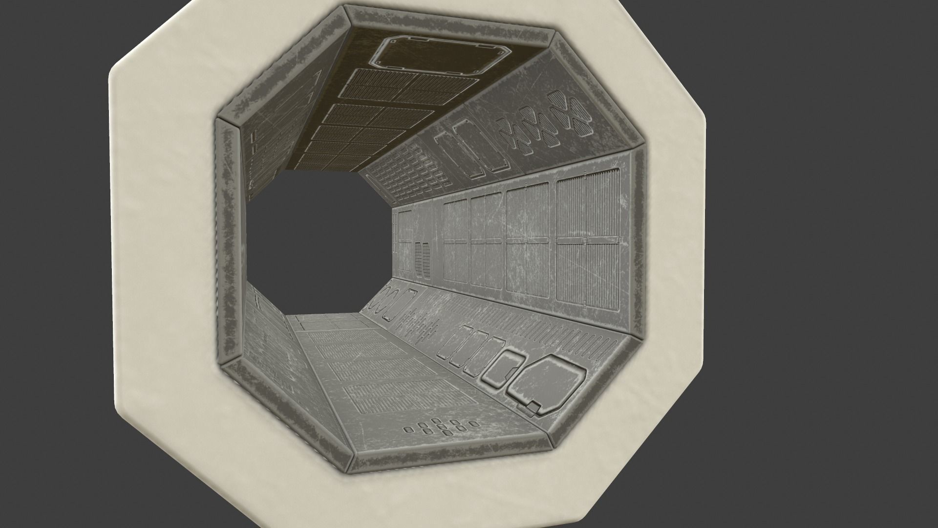 space station modular pack 3D model_98