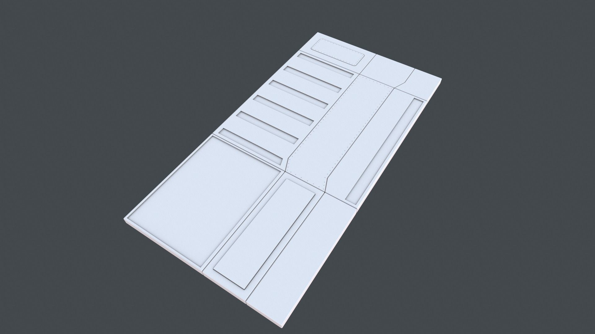 space station modular pack 3D model_119