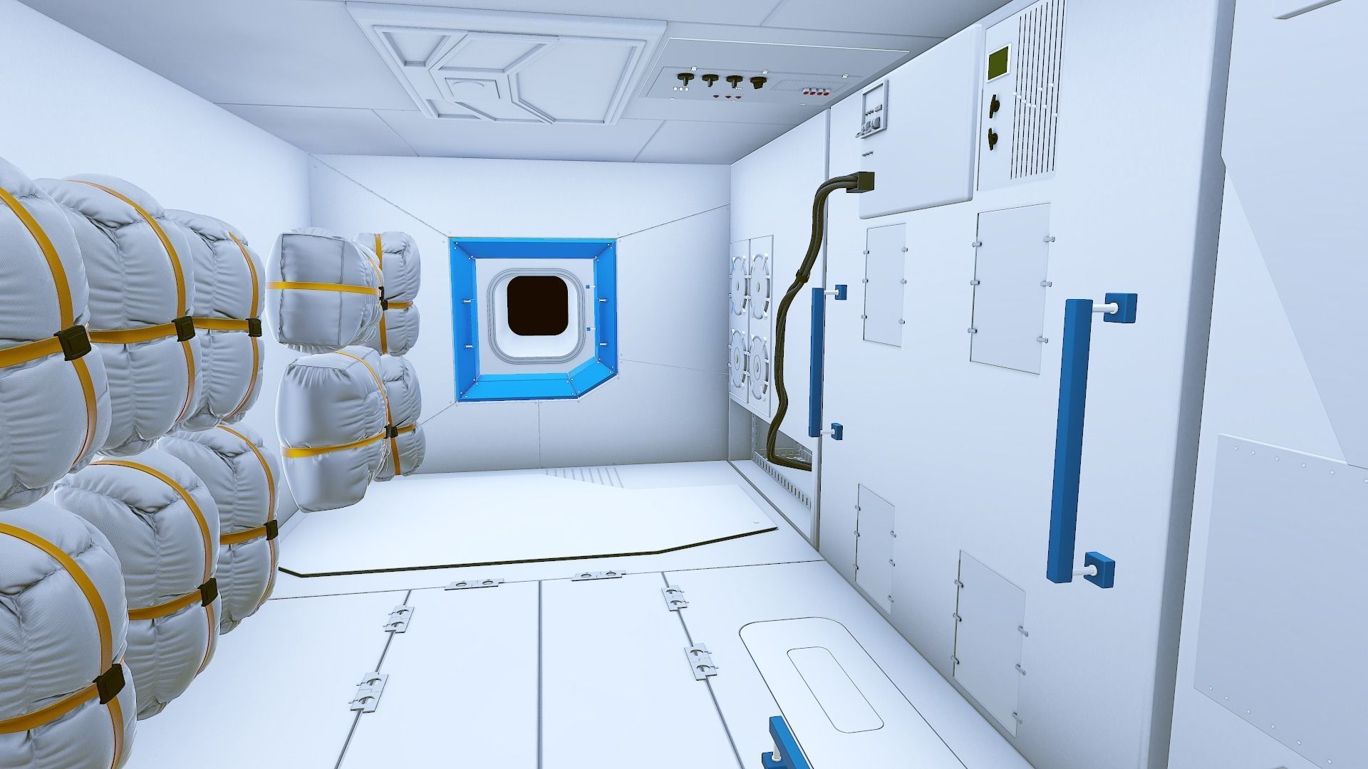 space station modular pack 3D model_62