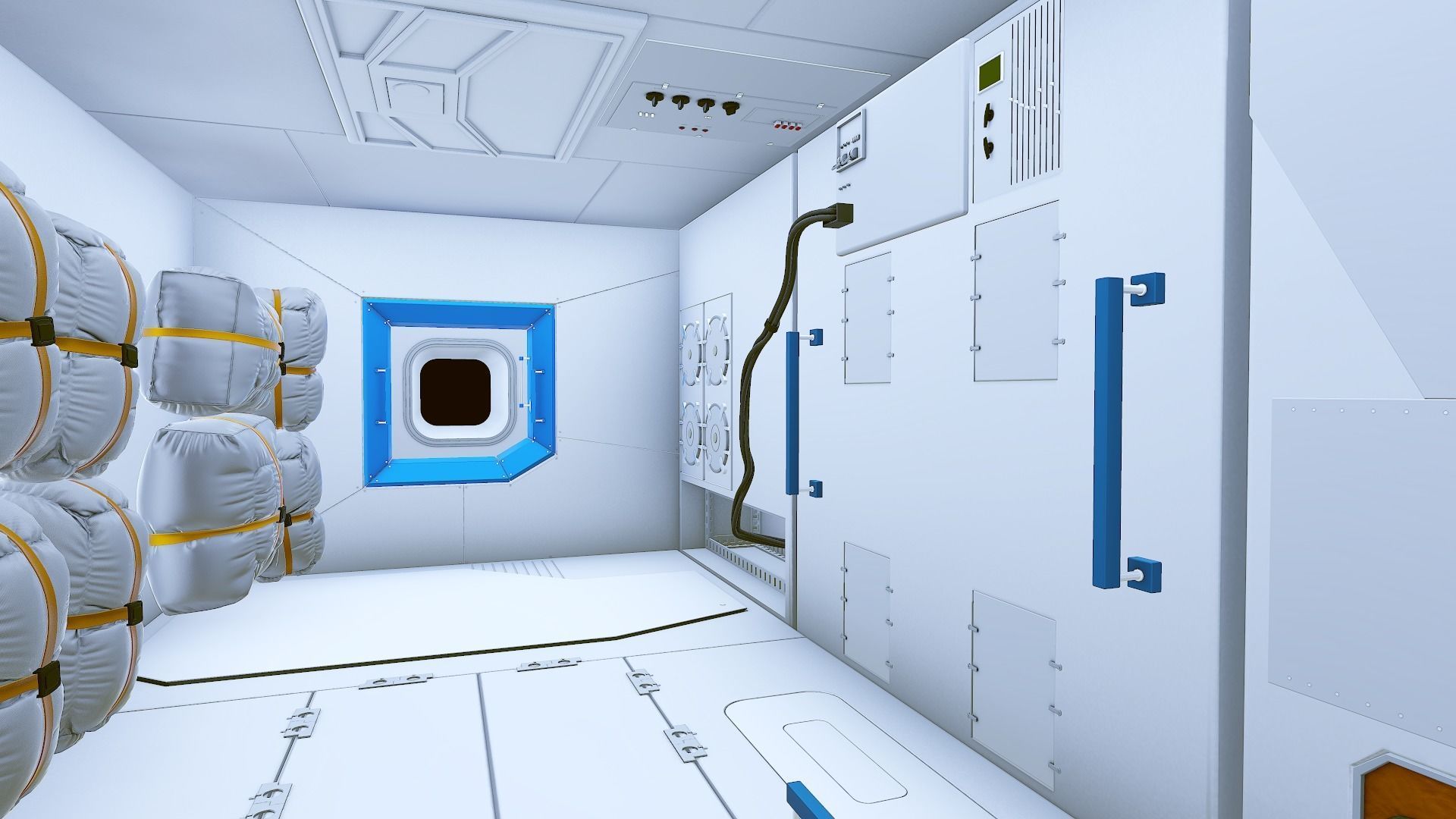 space station modular pack 3D model_6