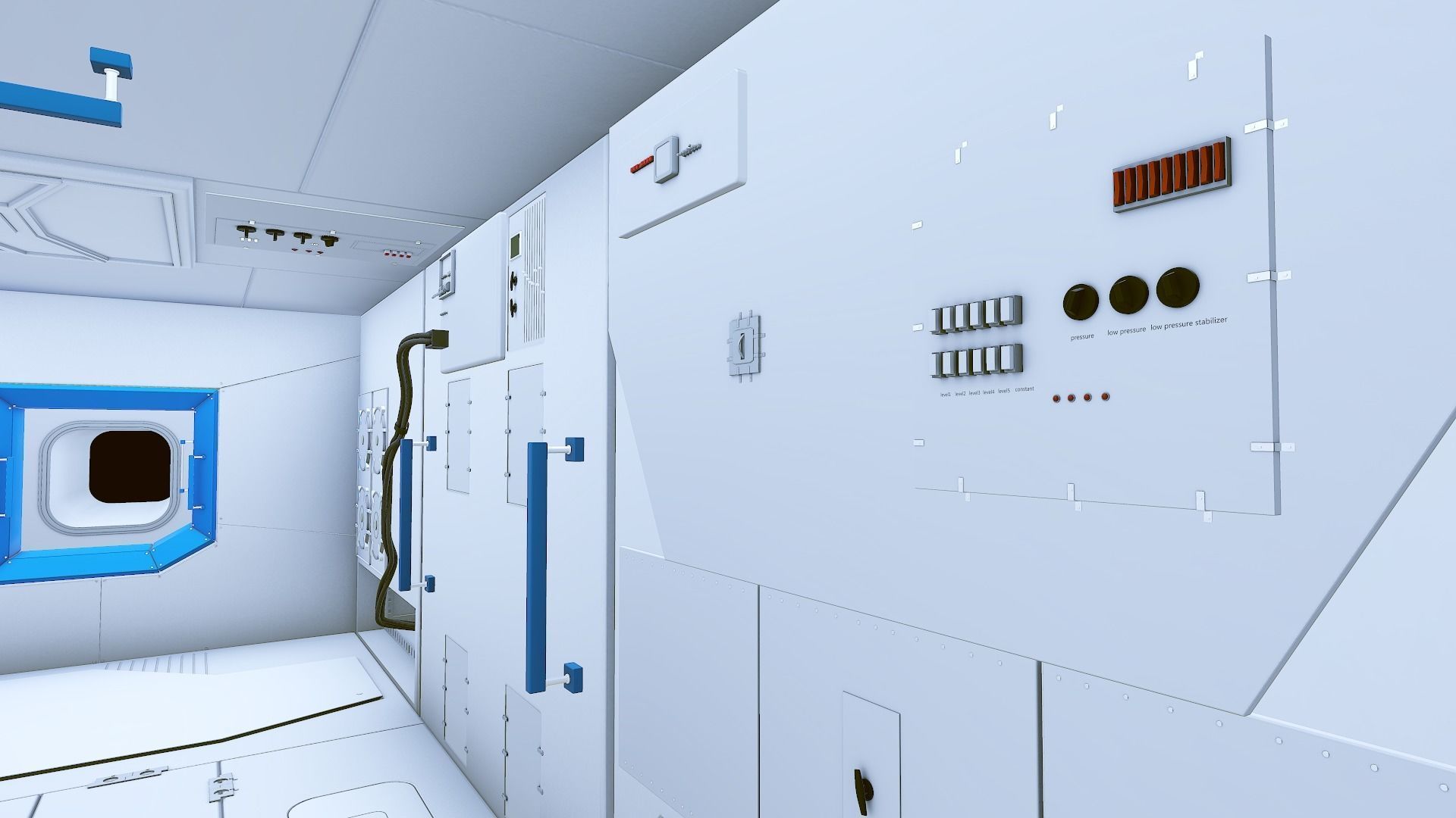 space station modular pack 3D model_64