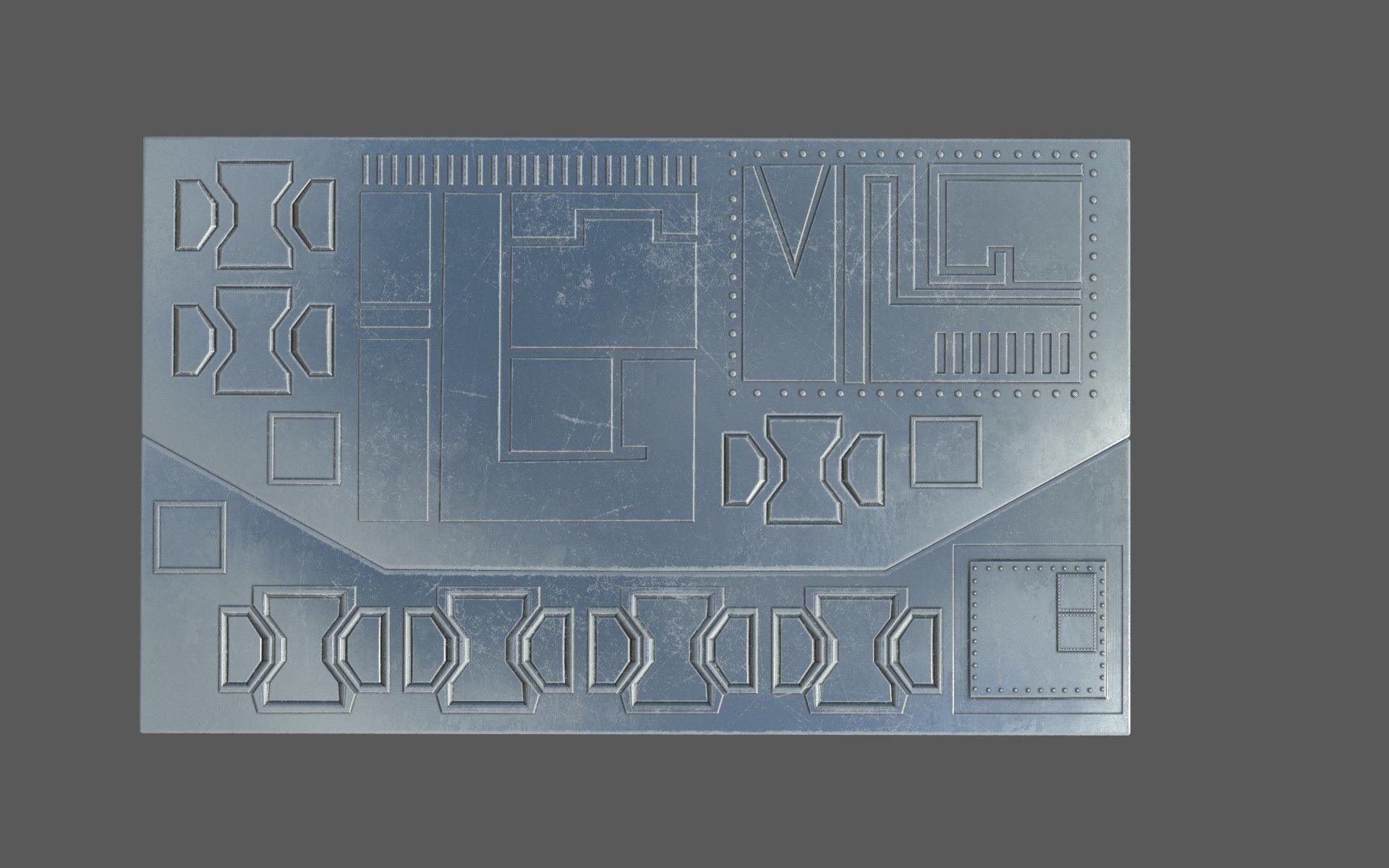 space station modular pack 3D model_148