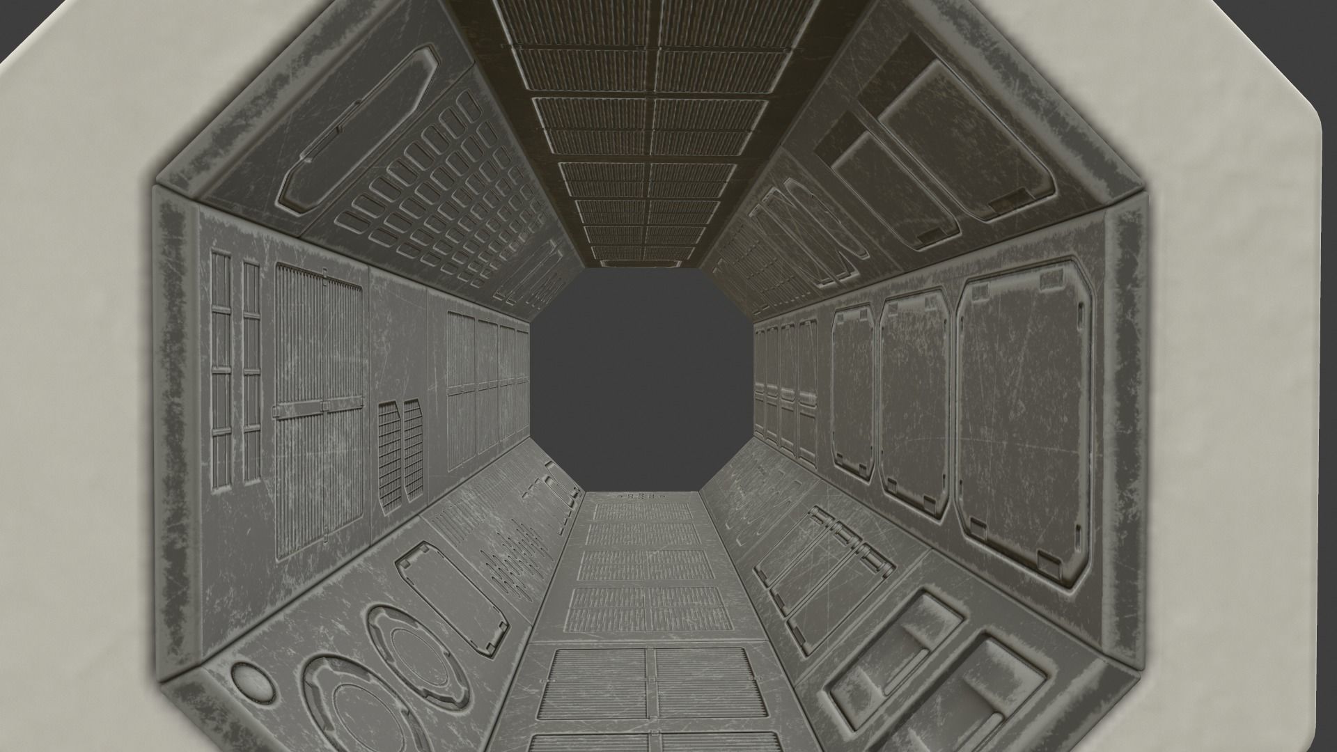 space station modular pack 3D model_97