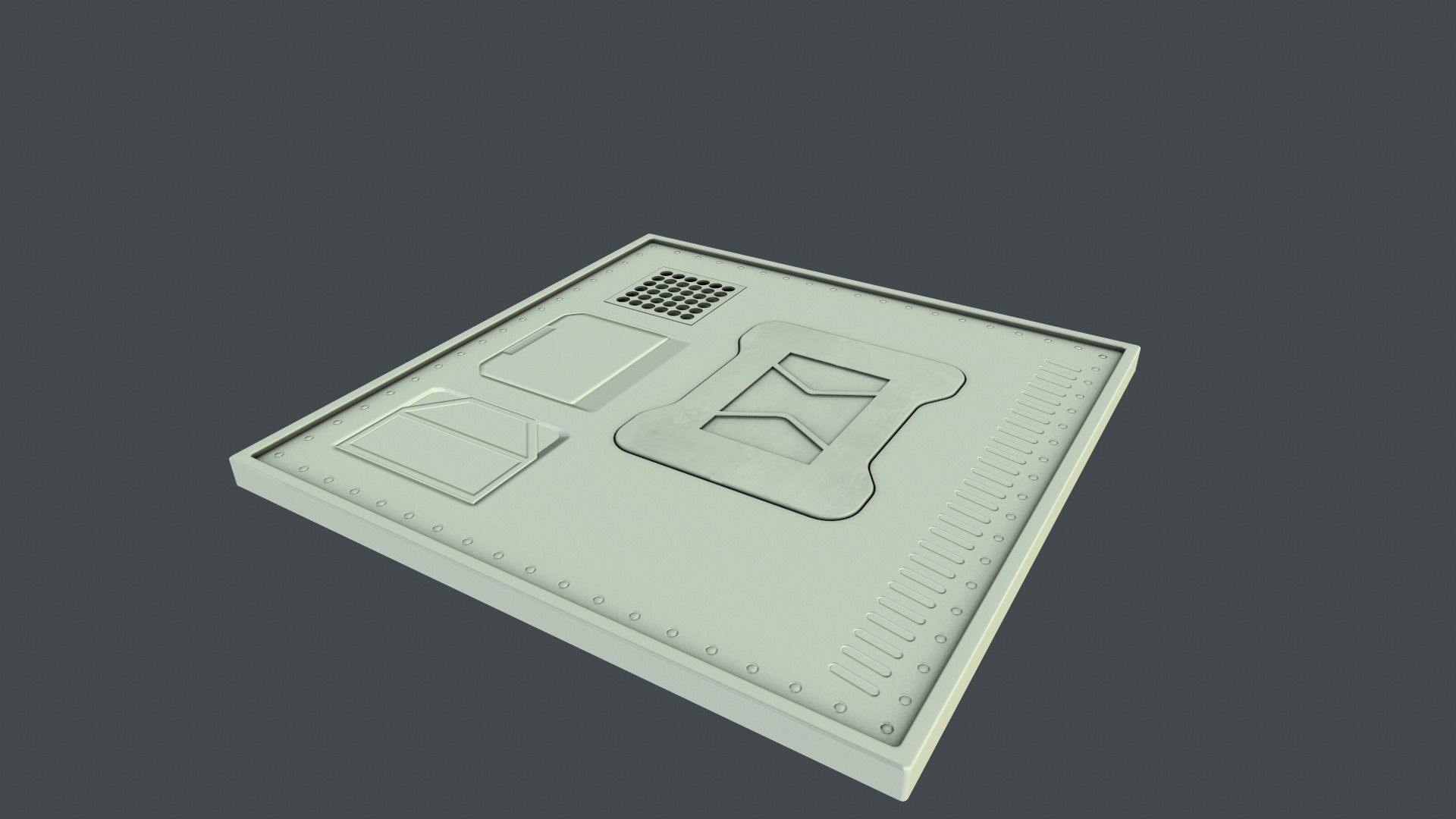 space station modular pack 3D model_38
