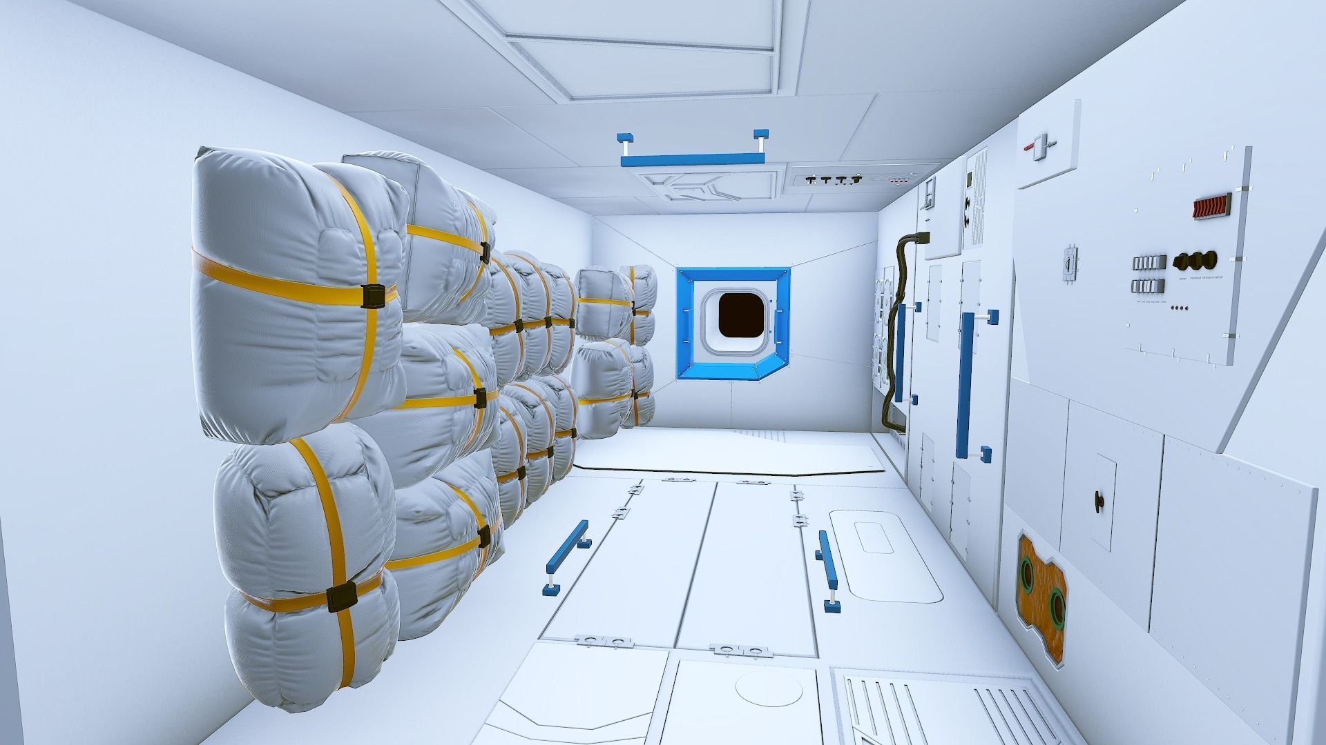 space station modular pack 3D model_66