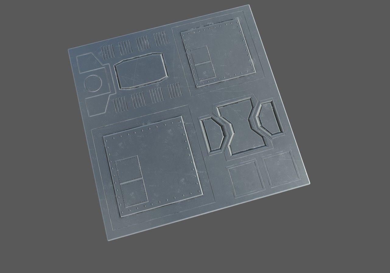 space station modular pack 3D model_143