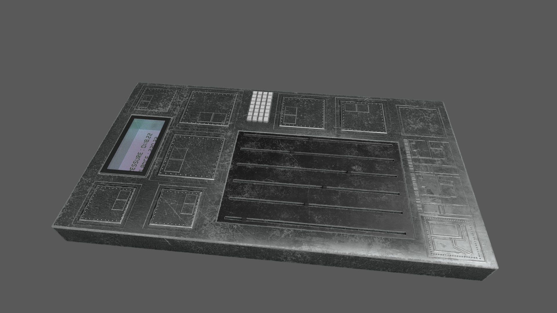 space station modular pack 3D model_25