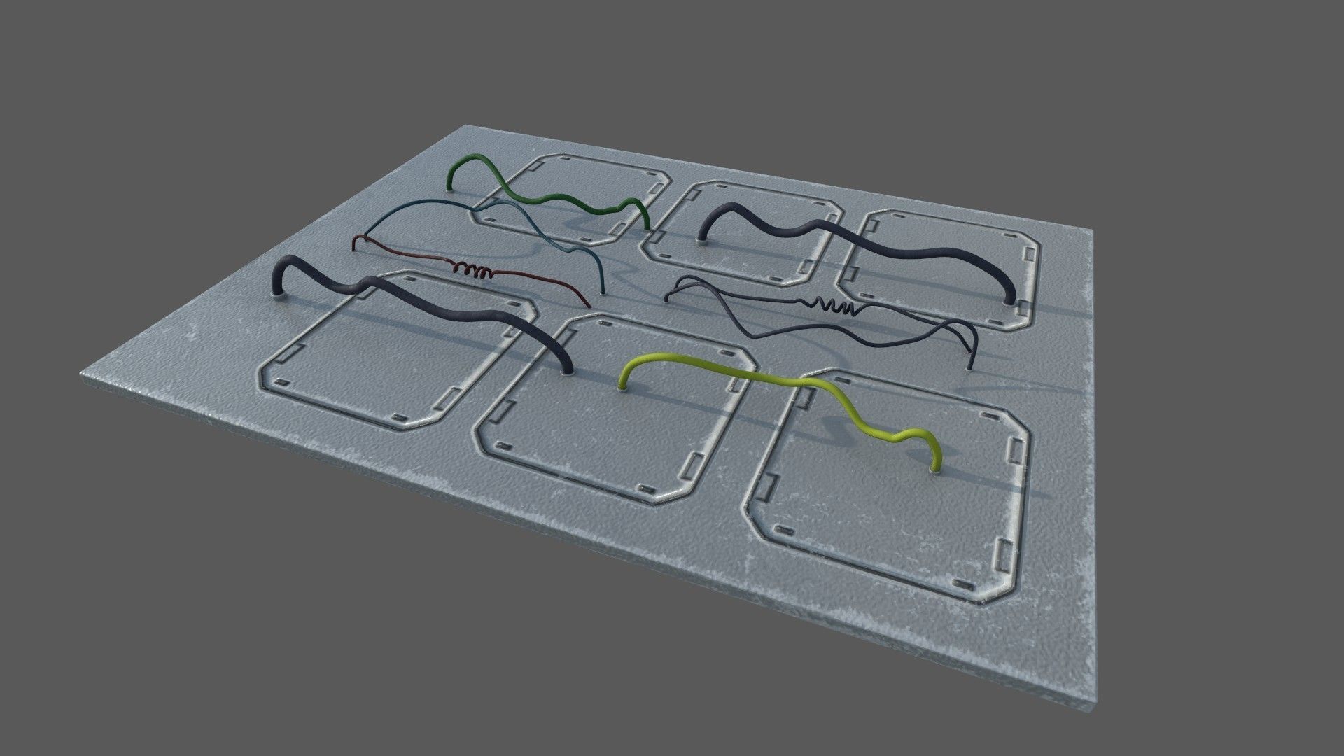 space station modular pack 3D model_138