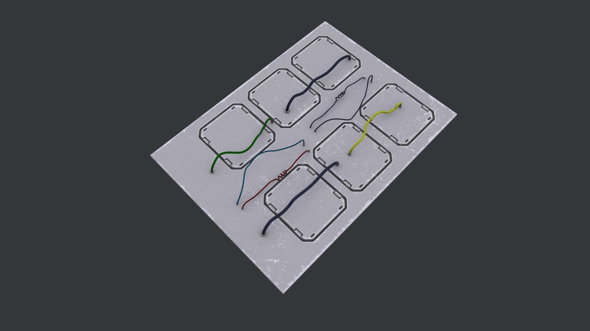 space station modular pack 3D model_140