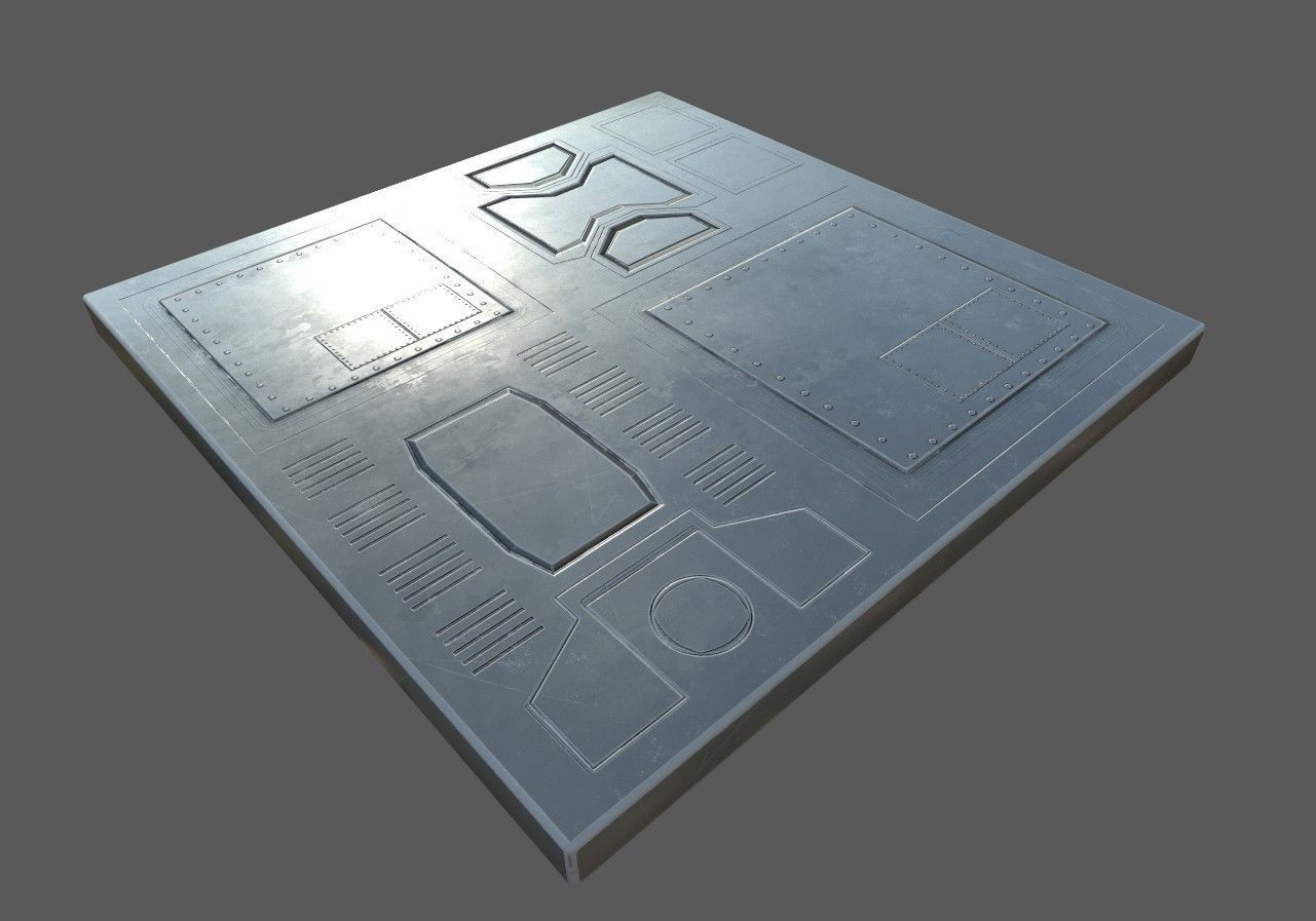 space station modular pack 3D model_21