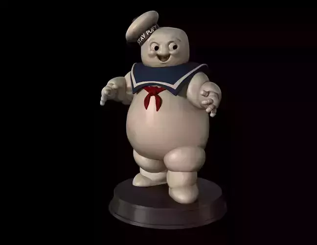 Stay Puft Marshmallow Man 3D print model