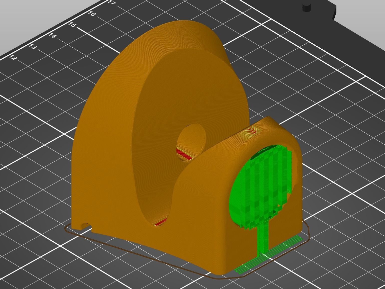 SAMSUNG GALAXY WATCH 3 HOLDER 3D print model_4