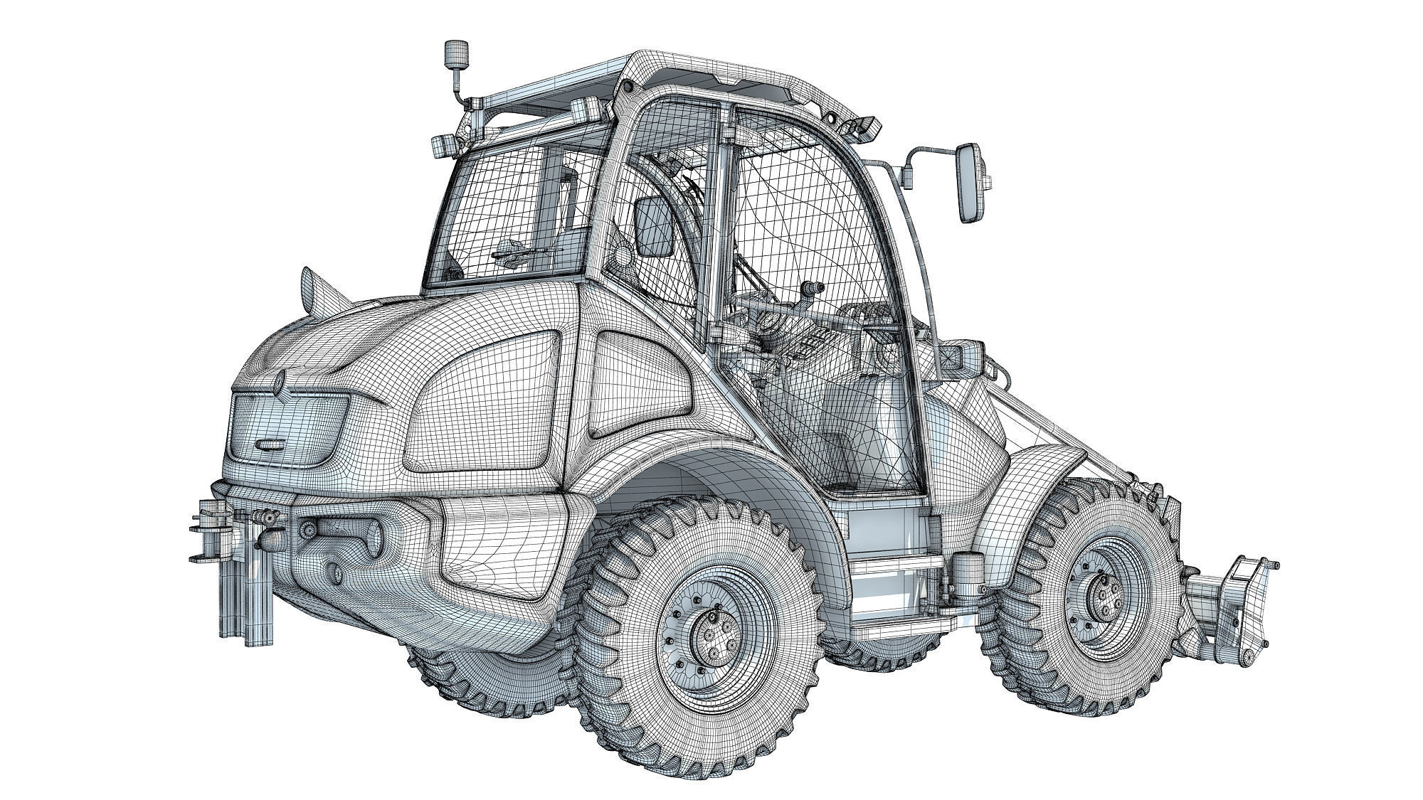 Wheel Loader 3D model_17