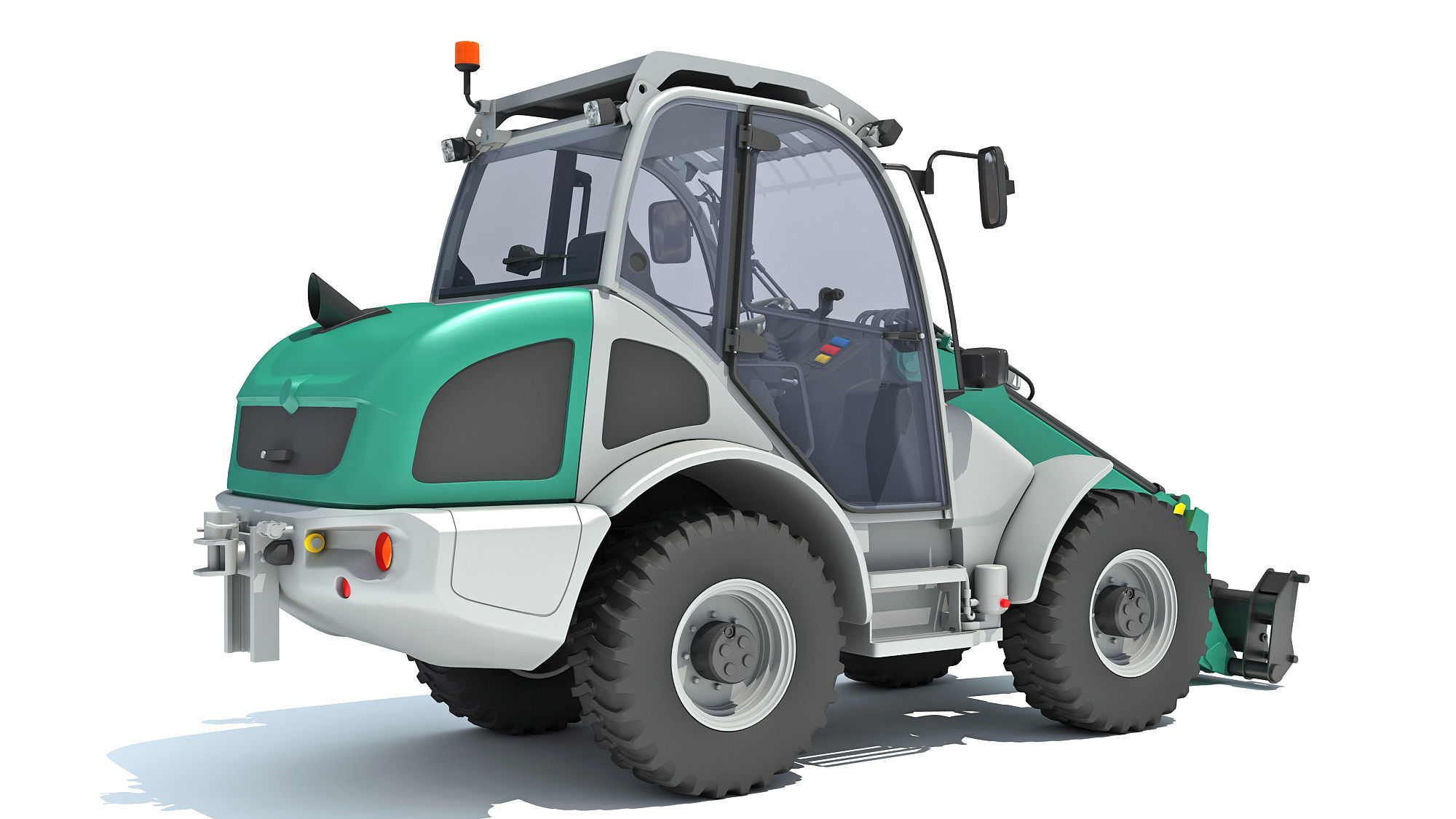 Wheel Loader 3D model_7