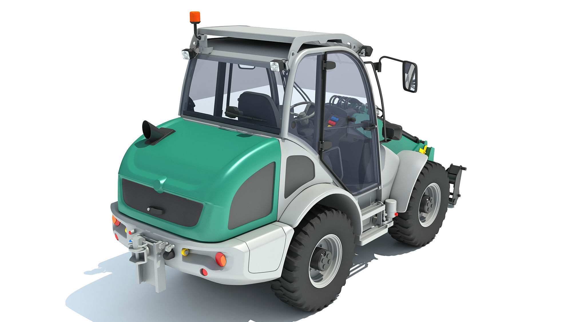 Wheel Loader 3D model_6