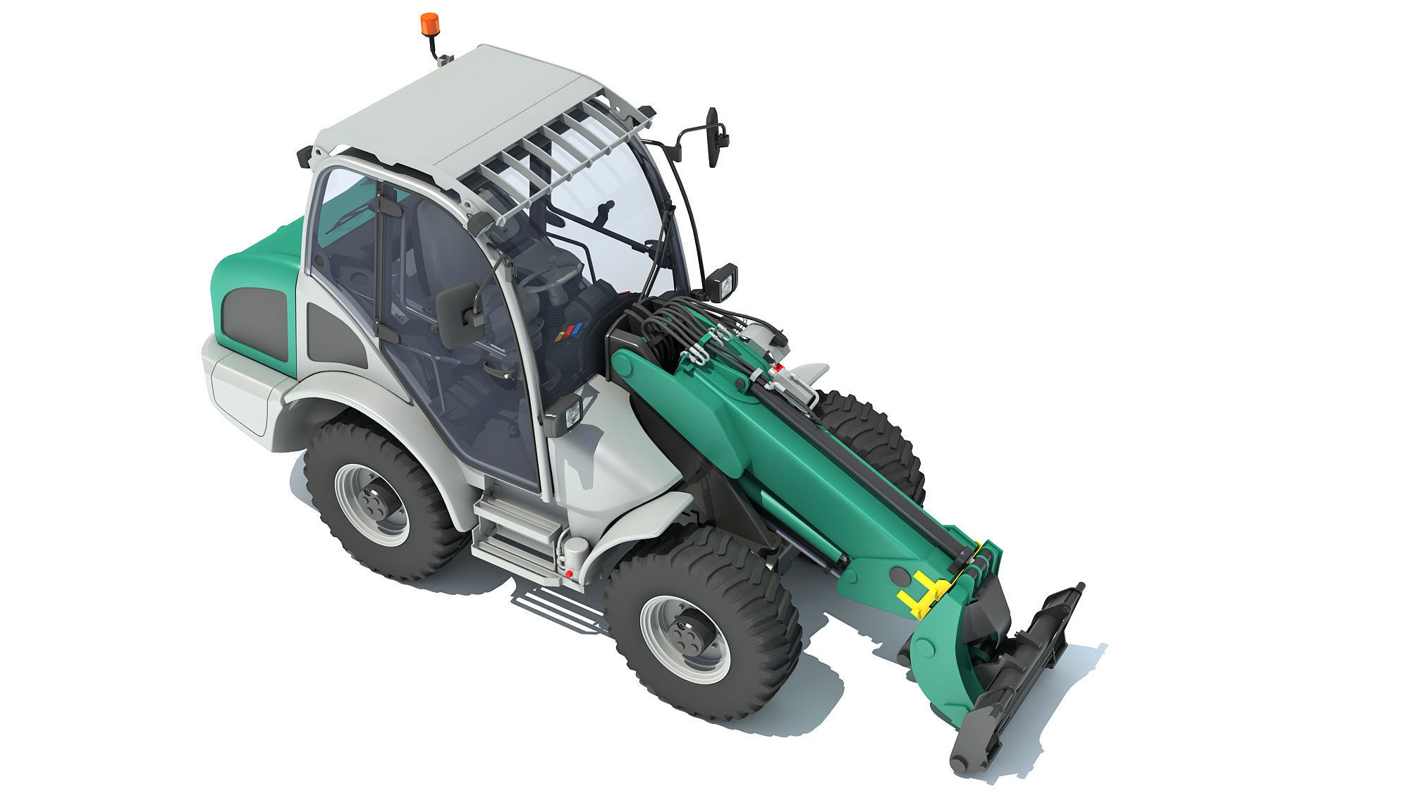 Wheel Loader 3D model_10