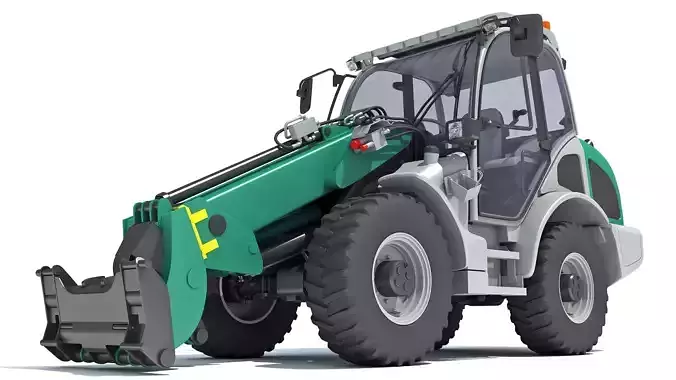 Wheel Loader 3D model
